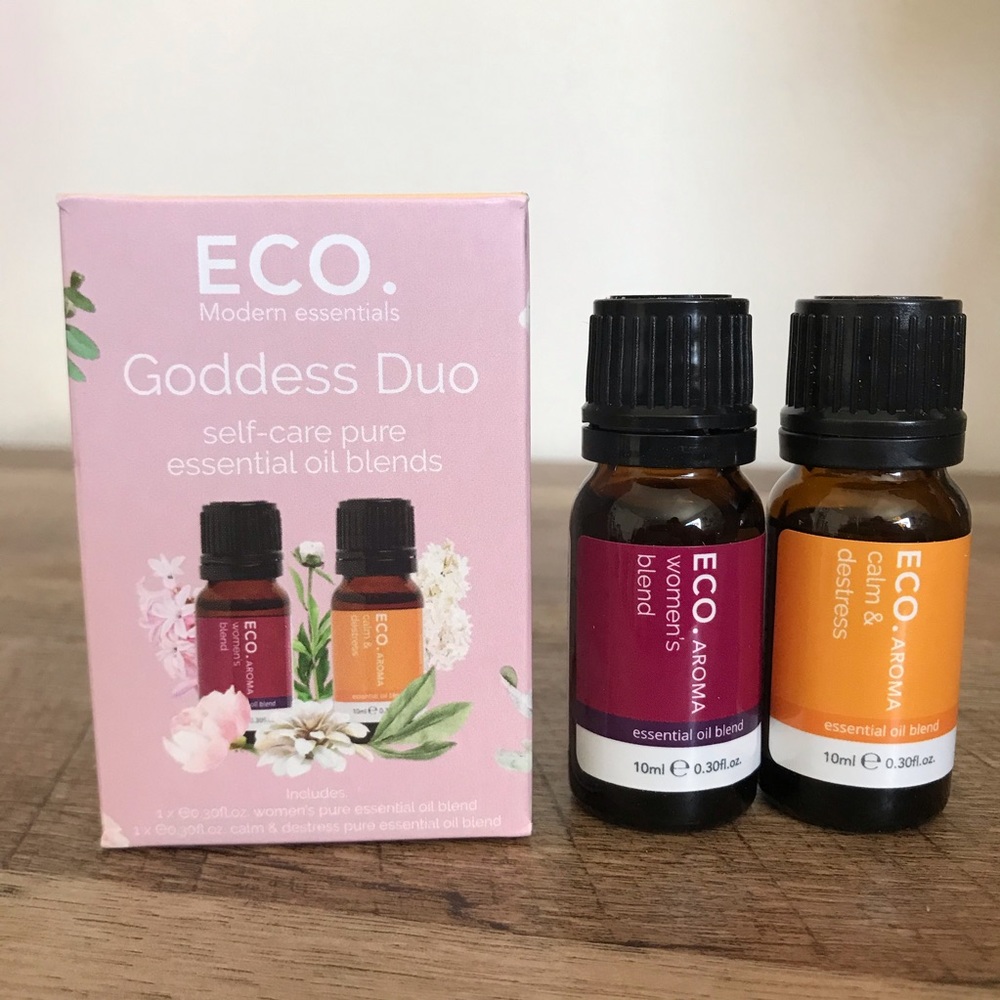Eco Goddess Duo Pure Essential Oil Blends